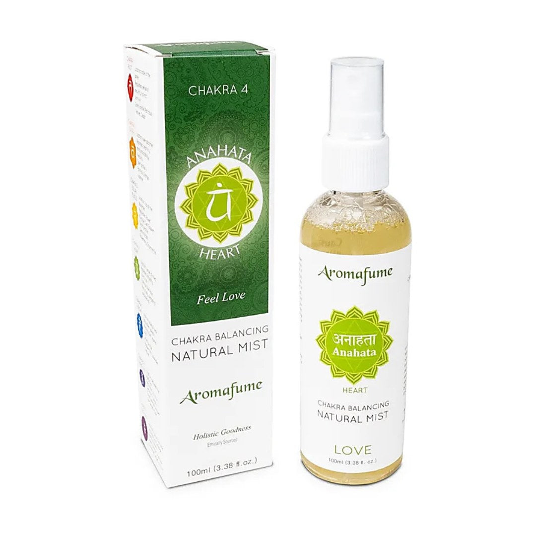 CHAKRA RUMSPRAY ANAHATA - 4 CHAKRA MED ROSE YLANG YLANG OCH BERGAMOT