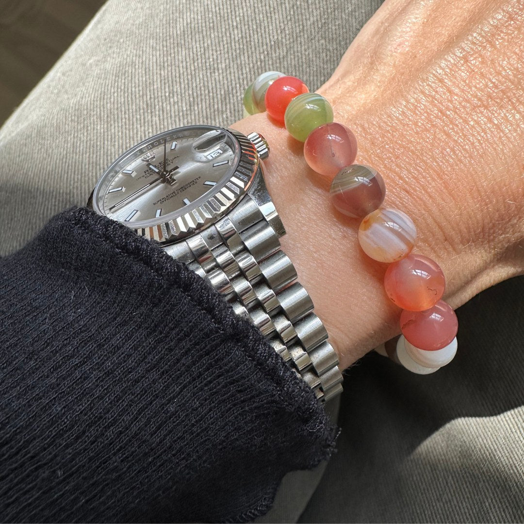 Agate bracelet