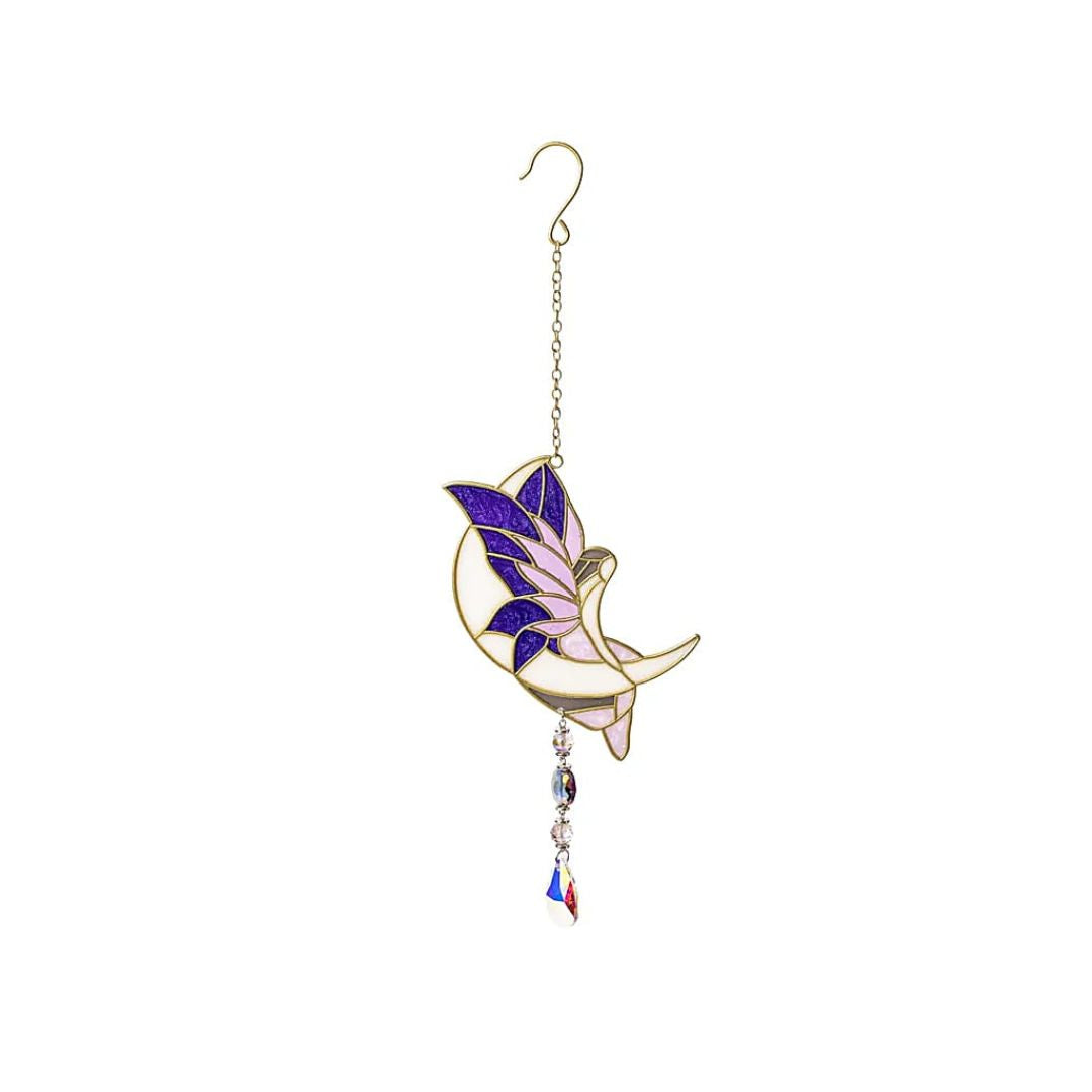 Purple fairy - Glass art