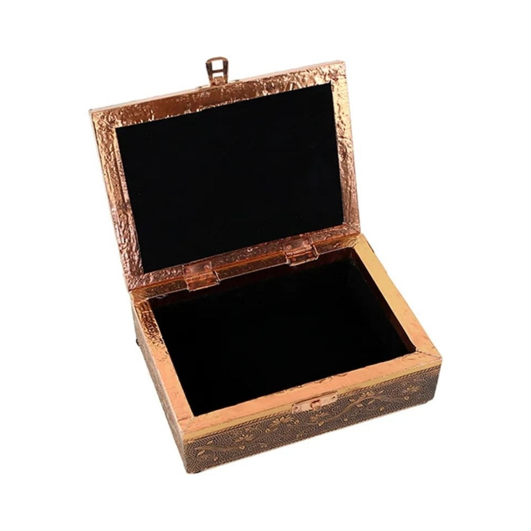 Æske til orakelkort - Kobber