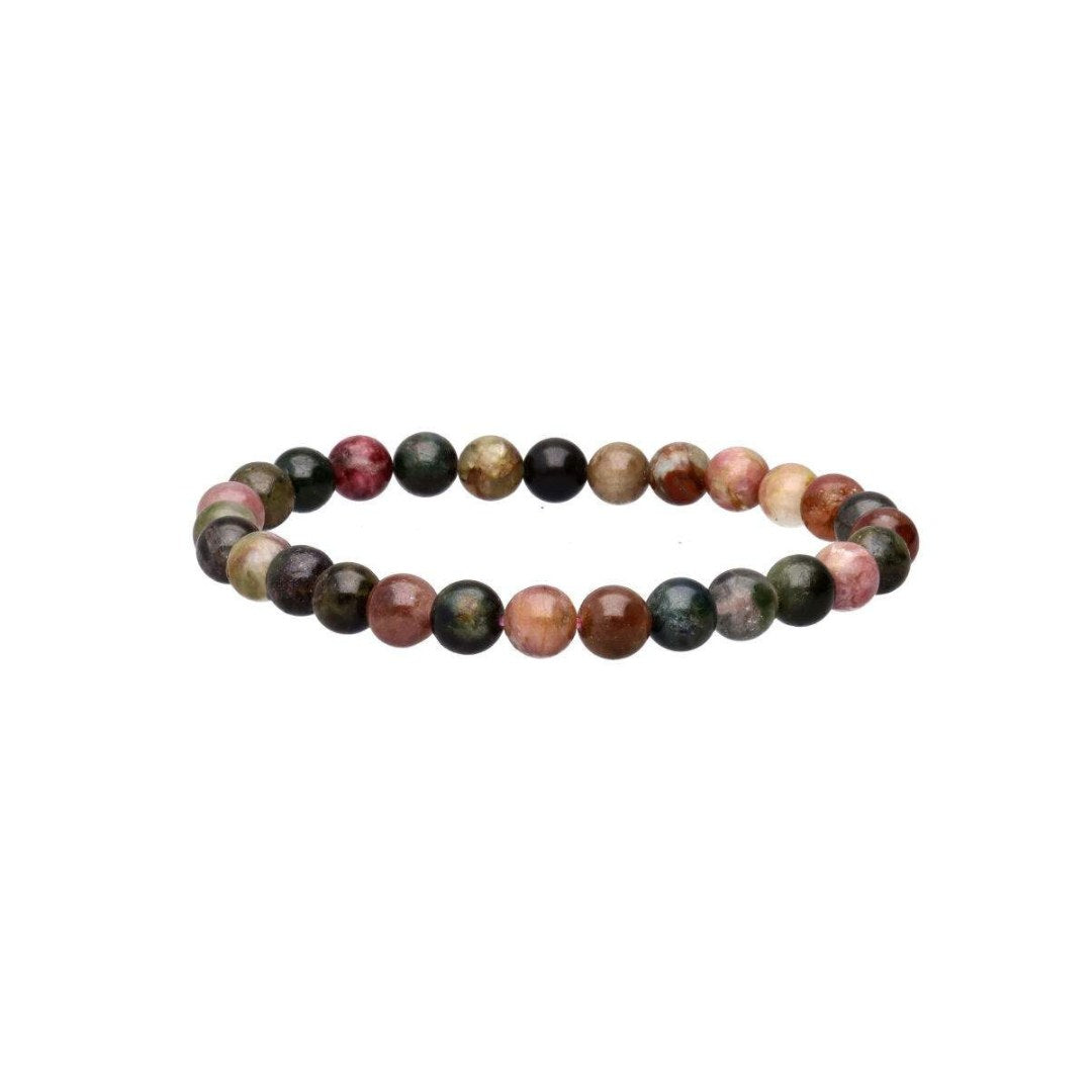 Armband med flerfärgade stenar
