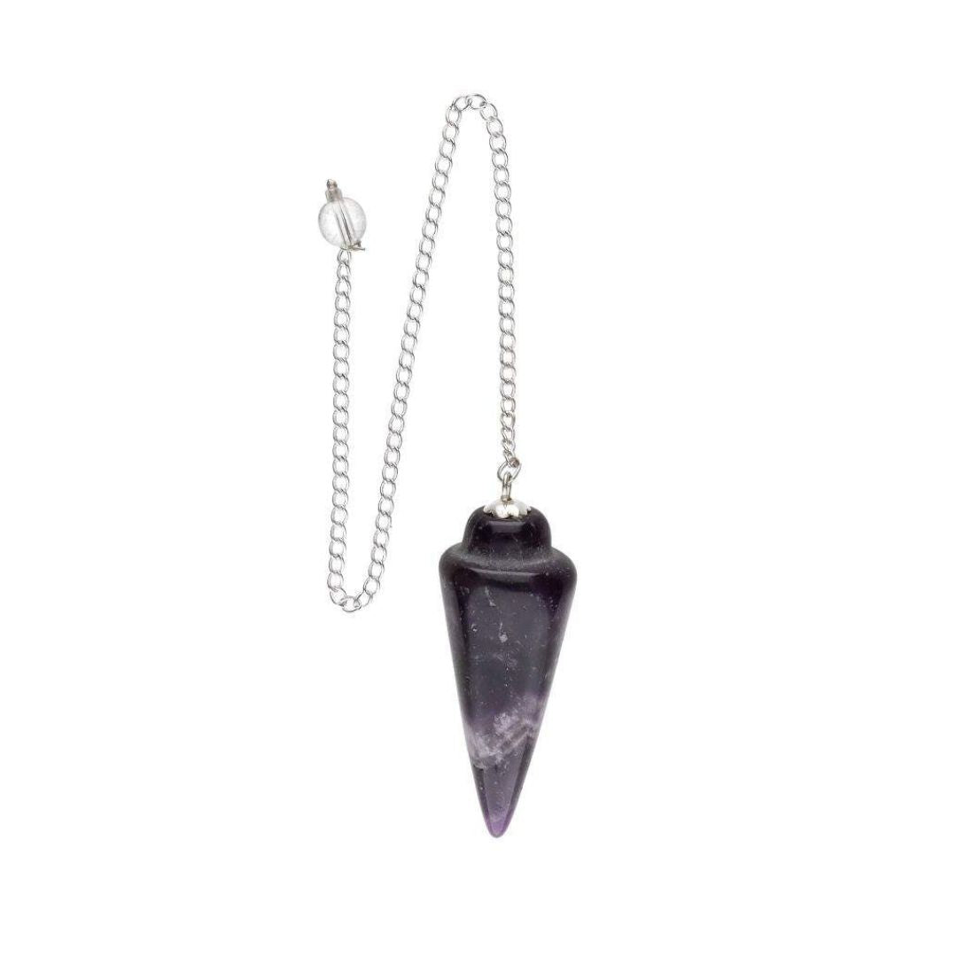 Pendulum - Amethyst drop-shaped