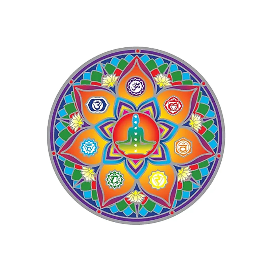 Klistermærke - Buddha & Mandala