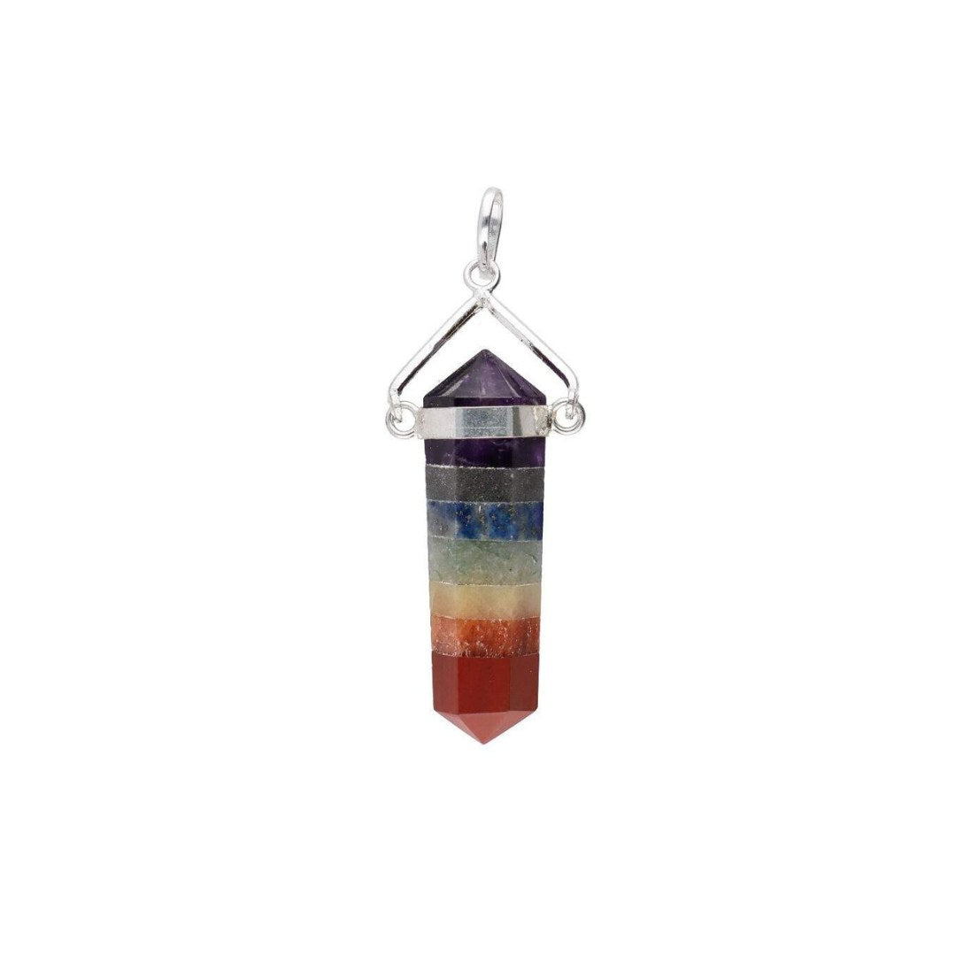 Chakra pendant - pointed