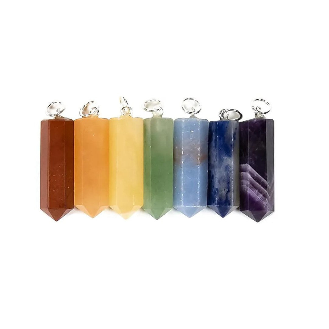 Chakra pendant 7 pcs.