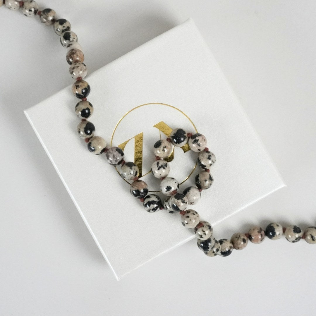 Dalmatian necklace