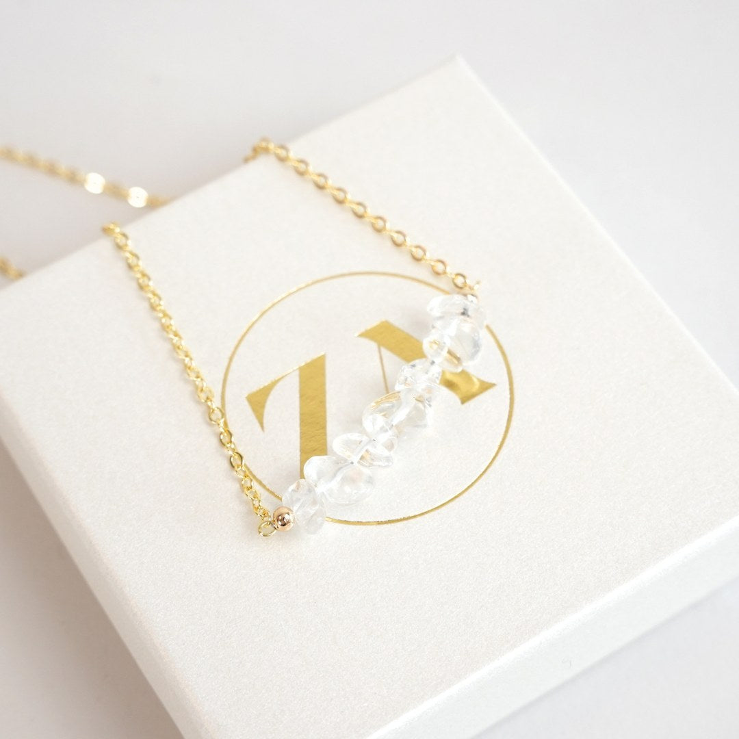 Clarity - Rock crystal necklace