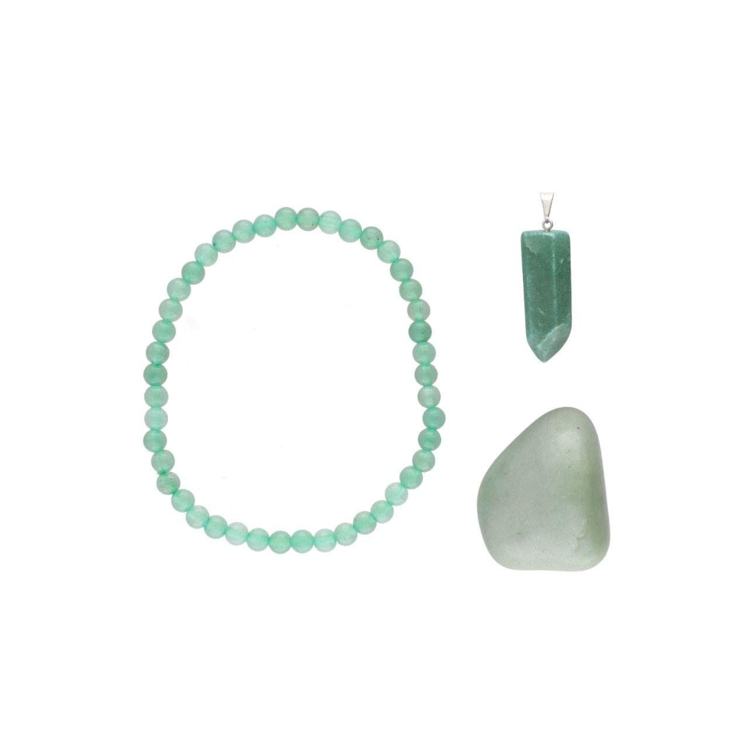 Green quartz - box