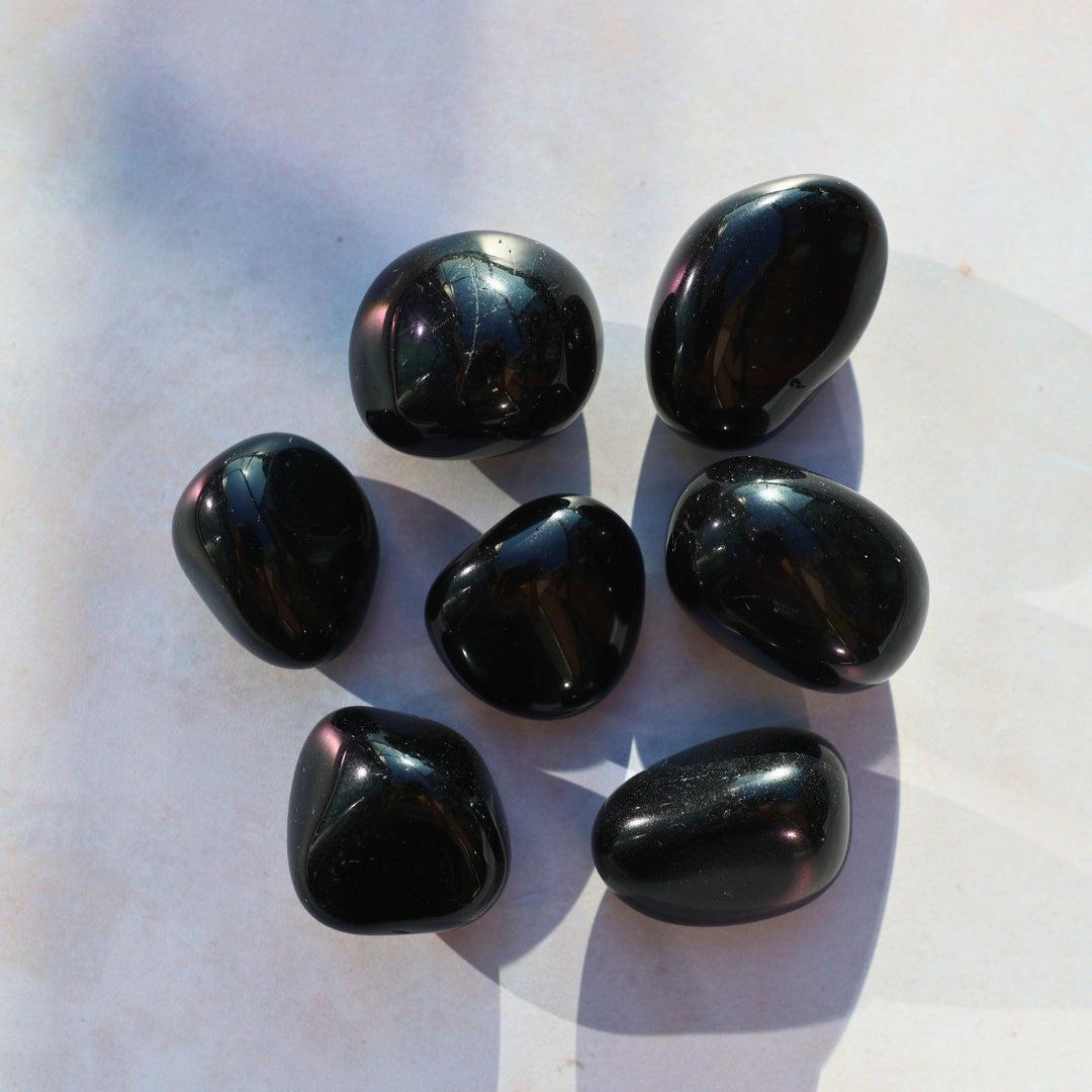 Obsidian poleret

