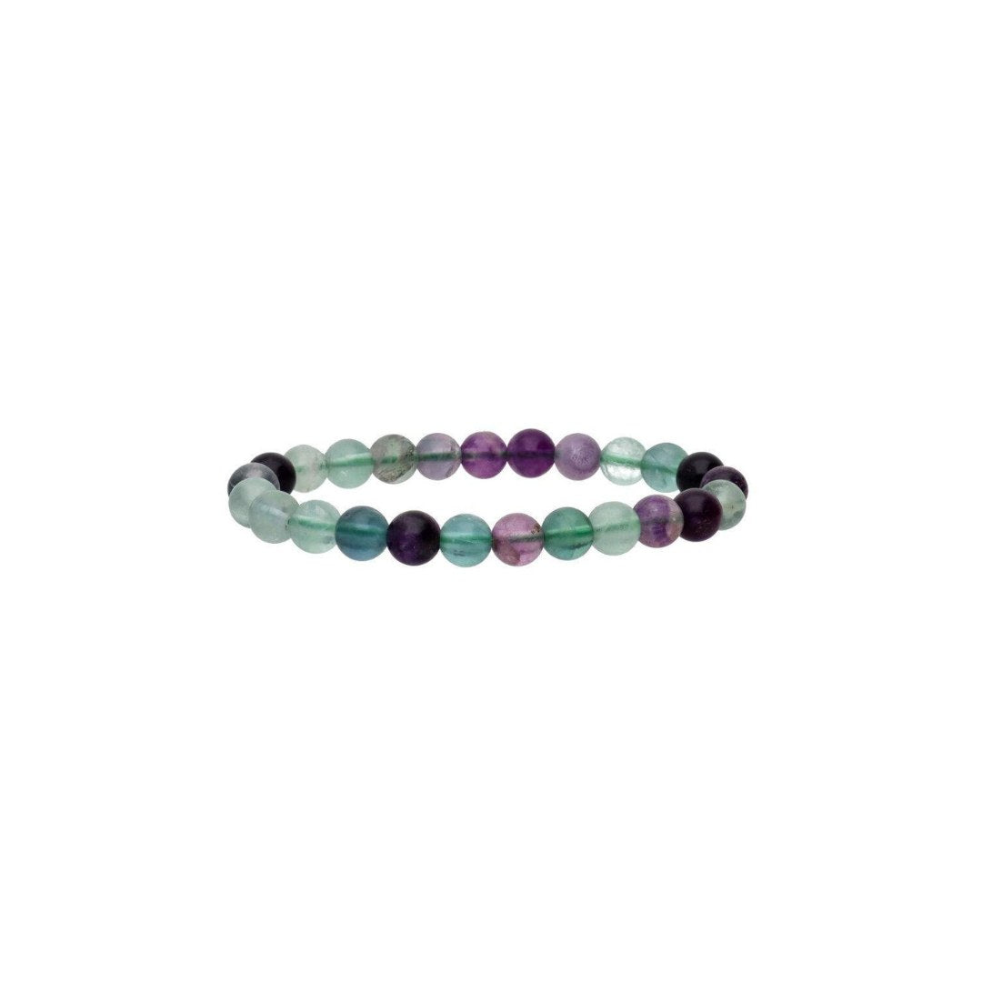 Rainbow fluorite bracelet