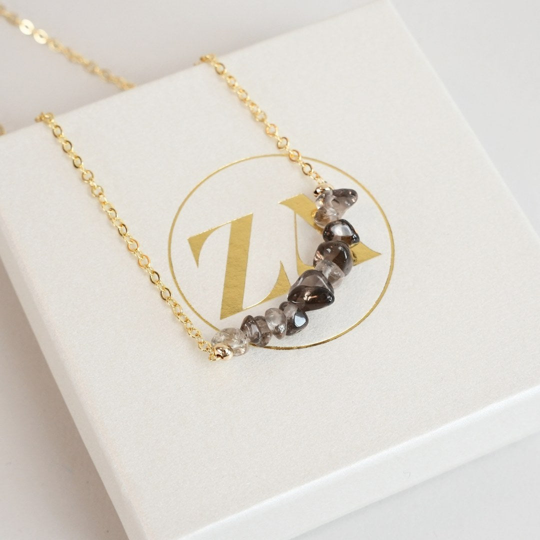Release - Smoky quartz necklace
