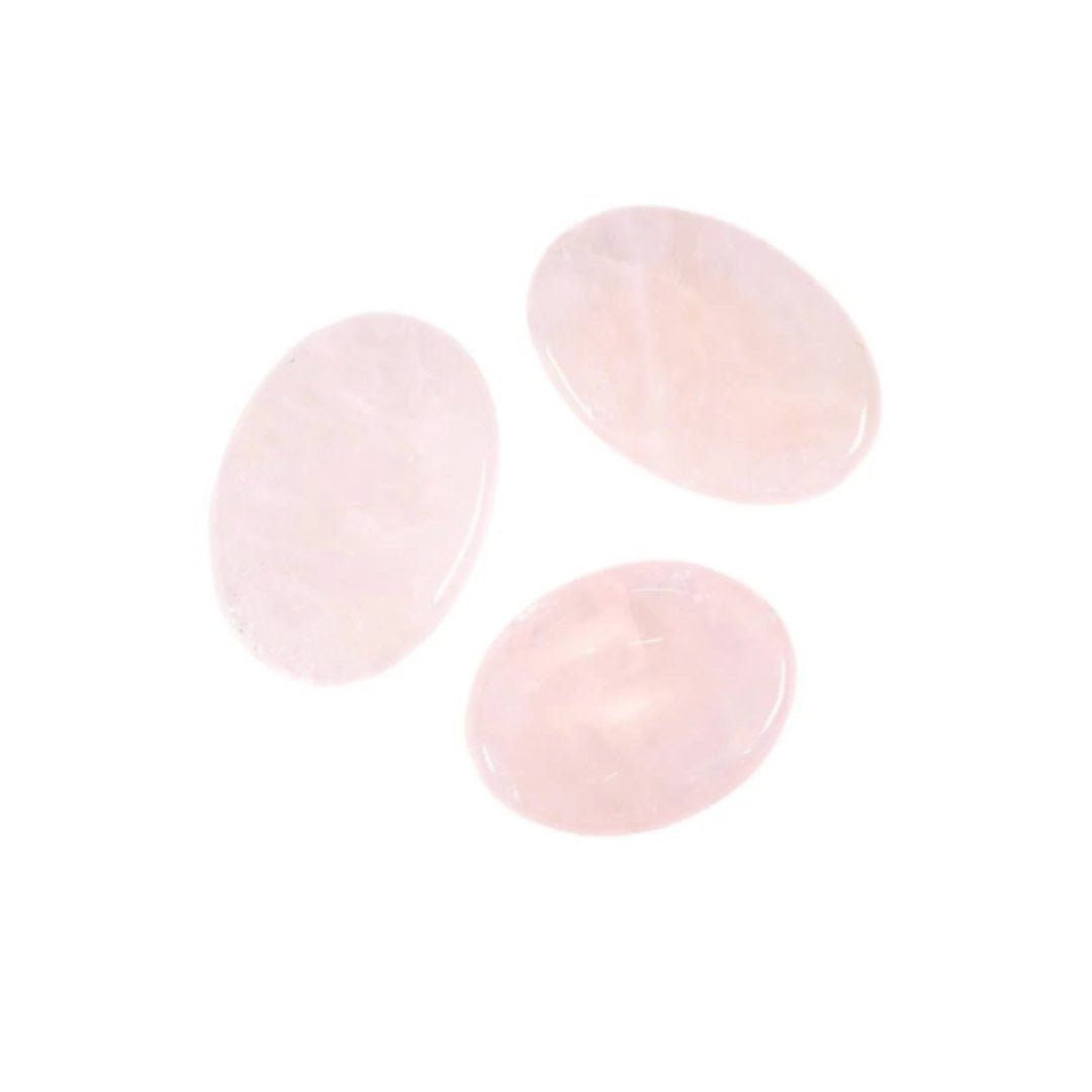 Worry stone - Rosakvarts