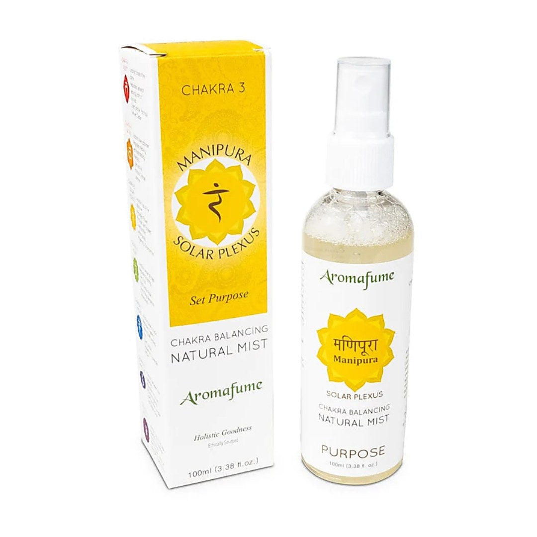 Chakra Room Spray Manipura - 3rd Chakra with mint, bergamot and chamomile