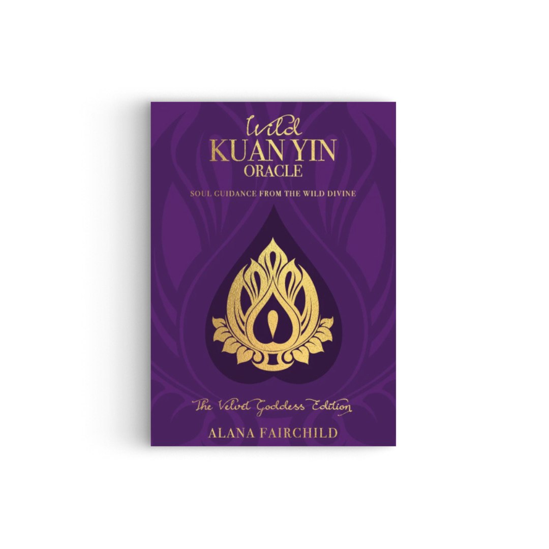 Wild Kuan Yin by Alana Fairchild - Velvet Goddess de Luxe Edition - Oracle Card